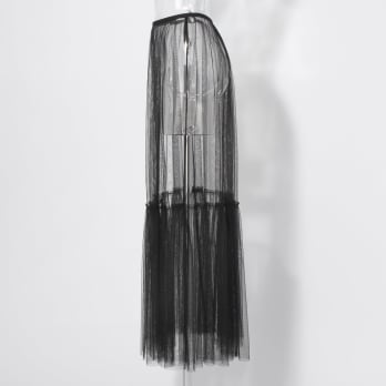Sheer rigit net スカート 詳細画像
