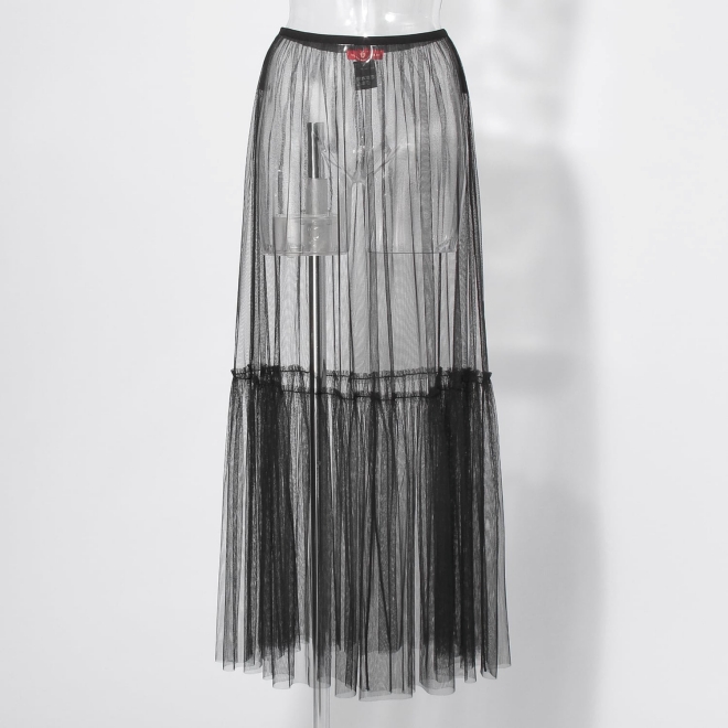 Sheer rigit net スカート