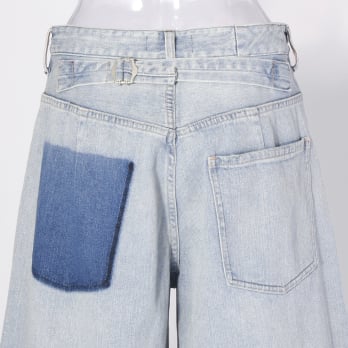 【COMING SOON】〈Healthy DENIM〉&times;〈RDG〉【Rigel】Vintage wide denim パンツ 詳細画像