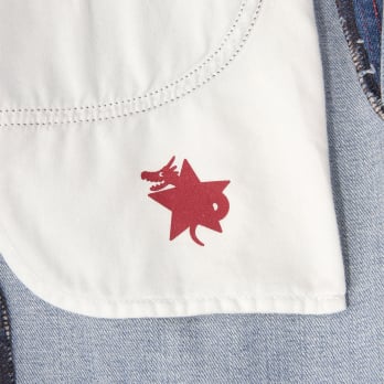 【COMING SOON】〈Healthy DENIM〉&times;〈RDG〉【Rigel】Vintage wide denim パンツ 詳細画像