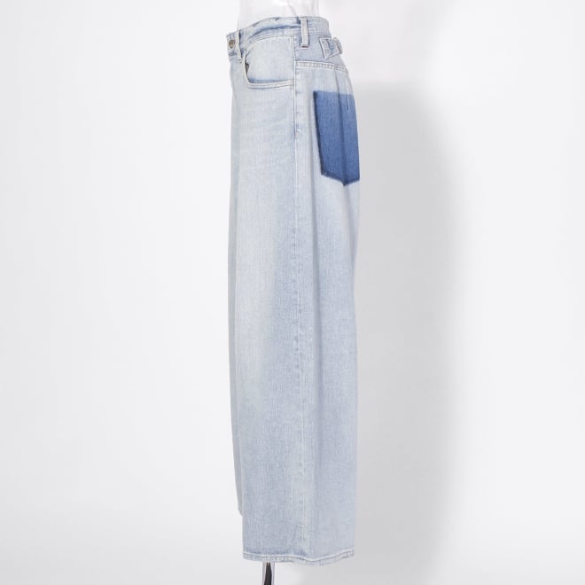 【COMING SOON】〈Healthy DENIM〉&times;〈RDG〉【Rigel】Vintage wide denim パンツ 詳細画像 ライトブルー 2