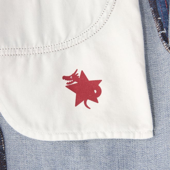 【COMING SOON】〈Healthy DENIM〉&times;〈RDG〉【Rigel】Vintage wide denim パンツ 詳細画像 ライトブルー 7