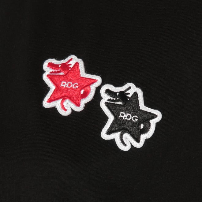 【COMING SOON】〈RDG〉ダブルワッペンTシャツ 詳細画像 ブラック 4