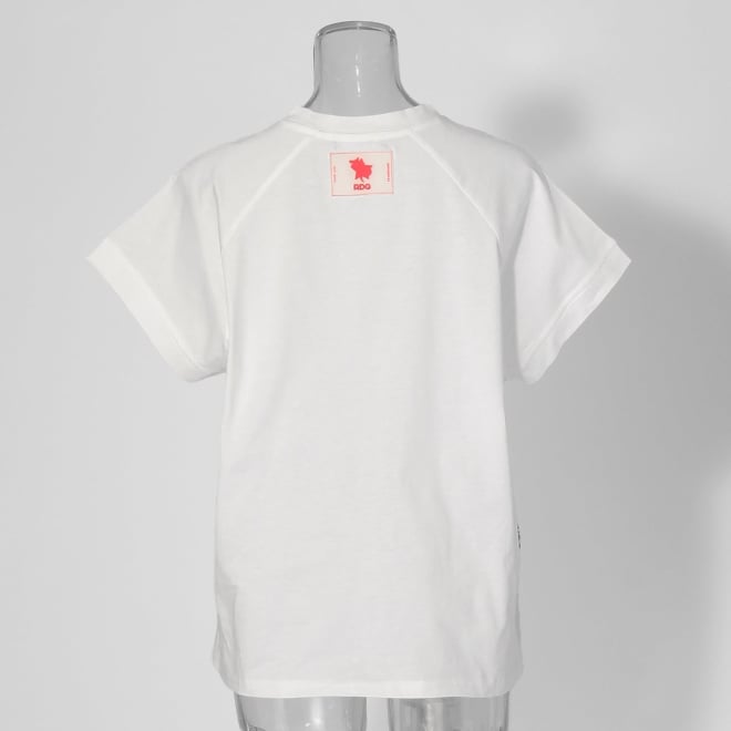 【COMING SOON】〈RDG〉バックパッチTシャツ 詳細画像 ホワイト 2