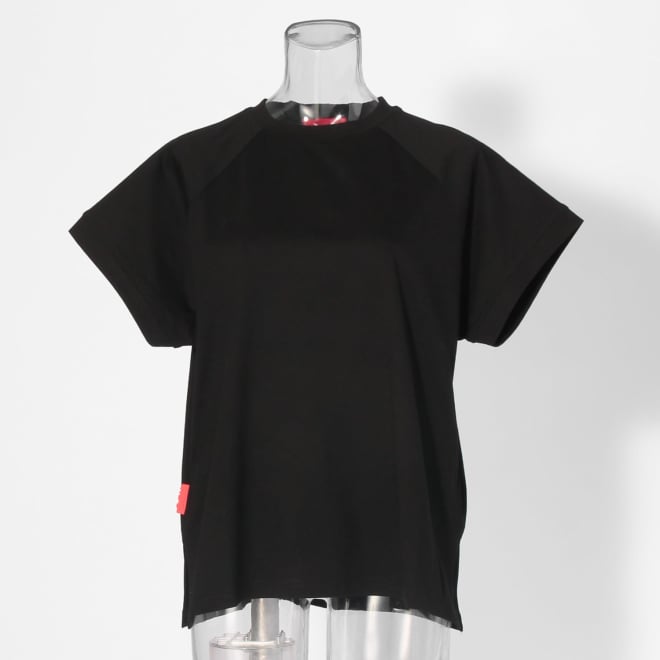 【COMING SOON】〈RDG〉バックパッチTシャツ 詳細画像 ブラック 1