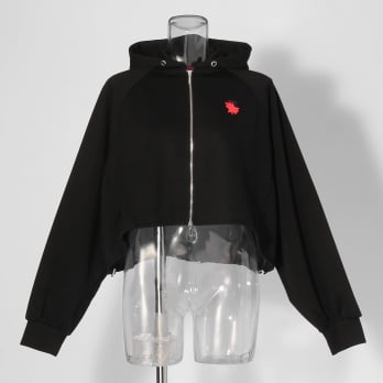 【COMING SOON】〈RDG〉ショートジップパーカー 詳細画像