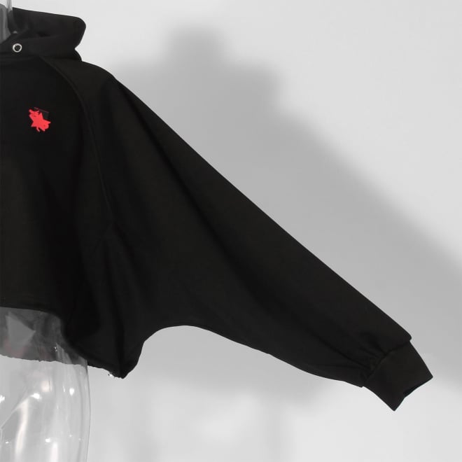 【COMING SOON】〈RDG〉ショートジップパーカー 詳細画像 ブラック 6