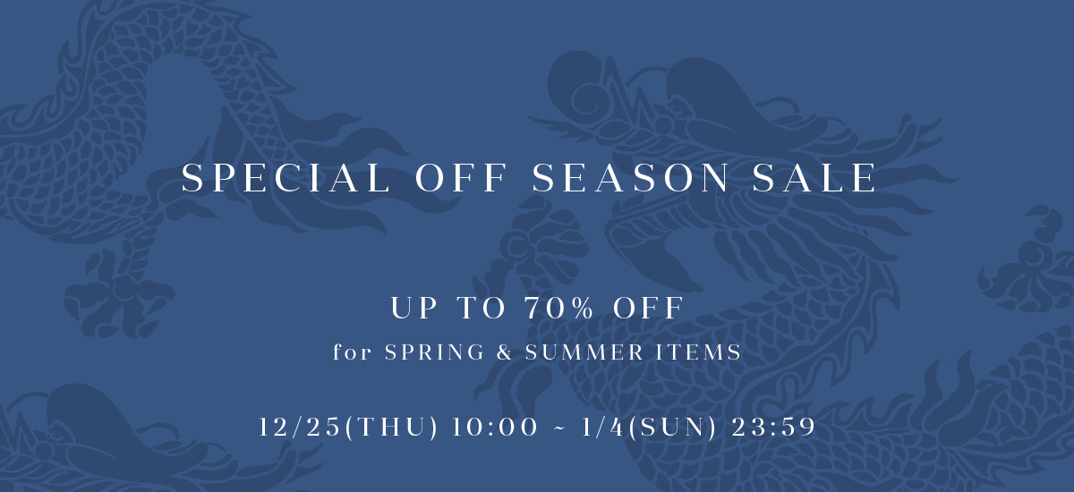 OFF SEASON SALE