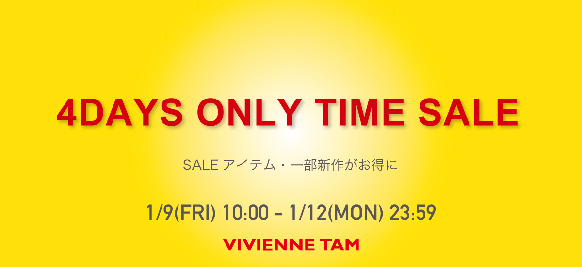 4DAYS ONLY TIME SALE