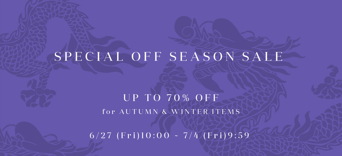 OFF SEASON SALE