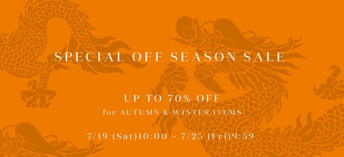 OFF SEASON SALE