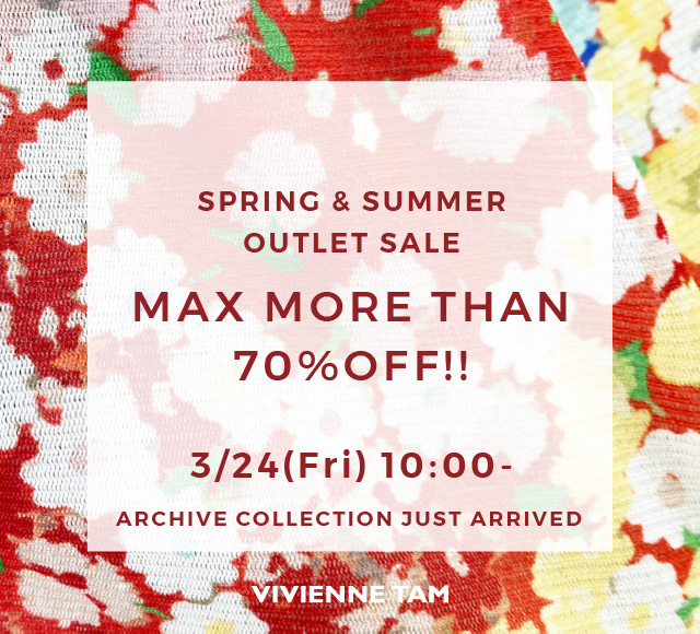 SPRING&SUMMER OUTLET SALE