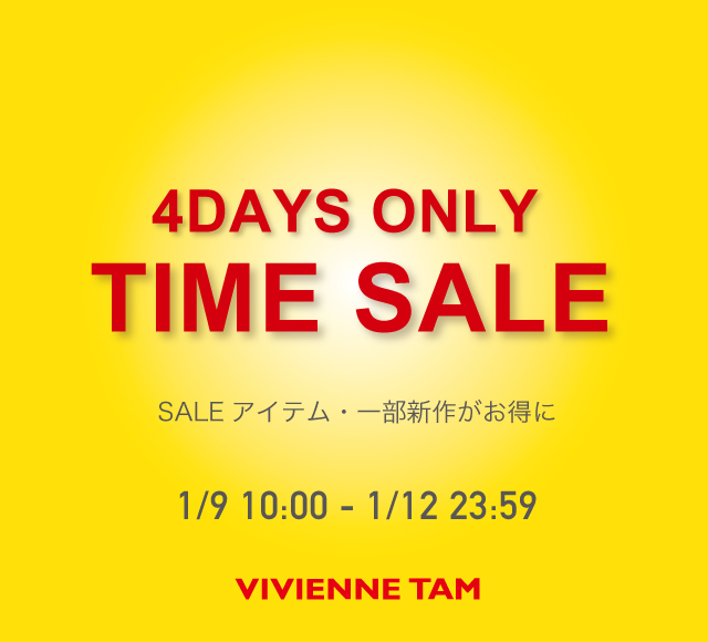 4DAYS ONLY TIME SALE